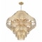 Z-Lite Dealey Chandelier, 25-Light, 44.75 In.W x 43.75 In.H, Heirloom Brass/Heirloom Brass 822P45-HB - alternate 4